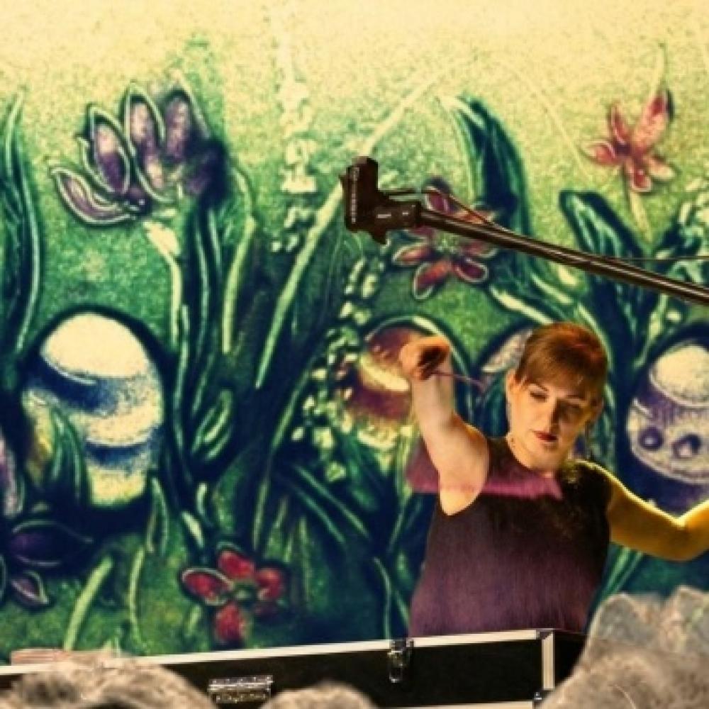 Veľká noc pieskom maľovaná 1.4.